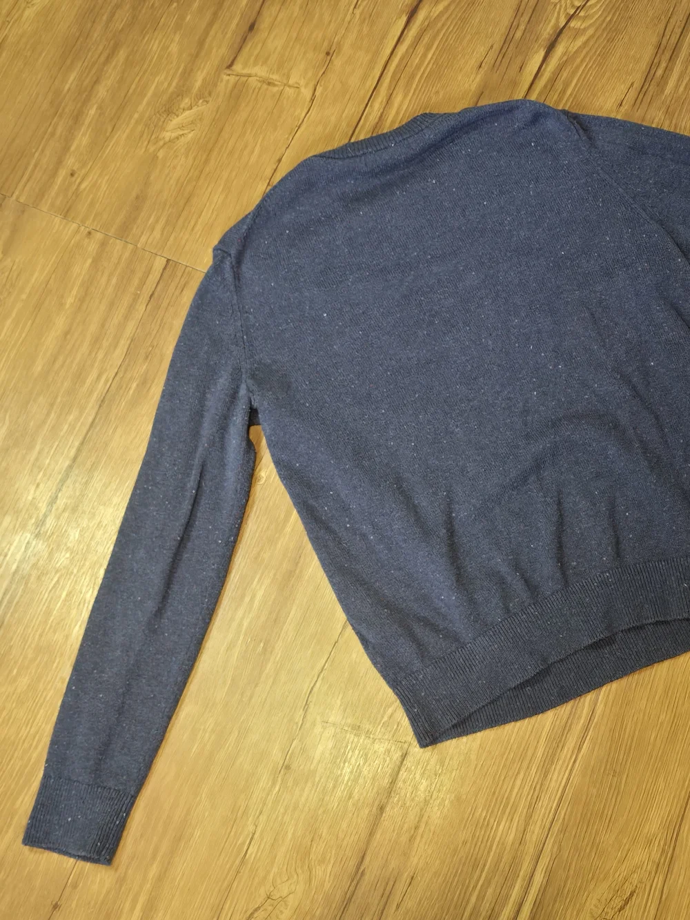 Banana Republic Men's Classic Cotton Blend Crewneck Sweater - Navy Blue Size M
